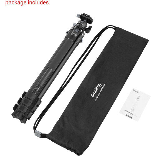 SmallRig AP-10 Trípode Fibra de Carbono con Cabezal Bola 52.4" 26.5 lb Carry Bag