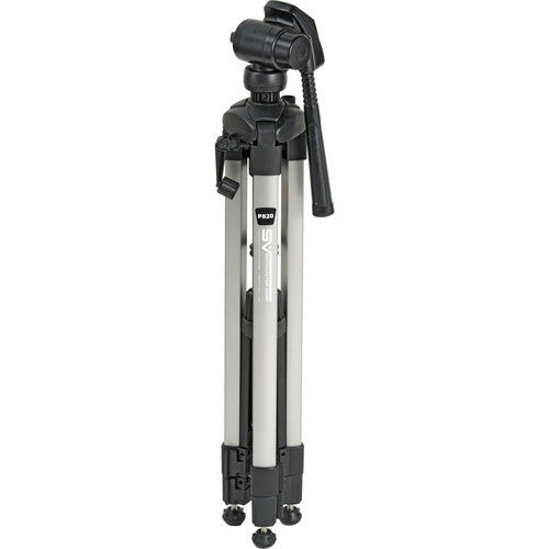 Smith-Victor P820 Pinnacle trípode aluminio 1.62 m altura máxima 2-way cabeza panorámica