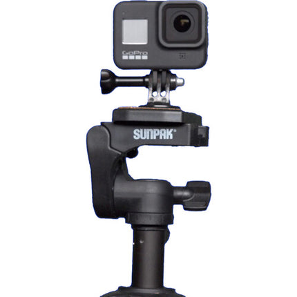 Sunpak Ultra7040TM Tri-Monopod 64.5 Pulgadas con Adaptadores para Smartphone y Cámara de Acción