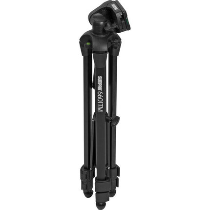 Sunpak 6601TM Tri-Monopod con cabeza 3 vías carga 2 kg altura 147 cm