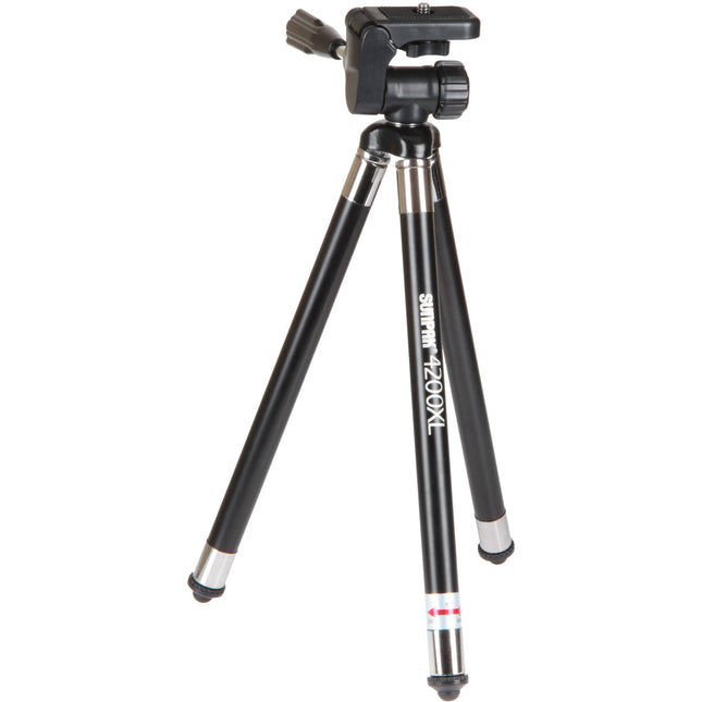 Sunpak 4200XL Trípode con Cabezal 3 Vías Altura Máx 107 cm Capacidad 0.54 kg