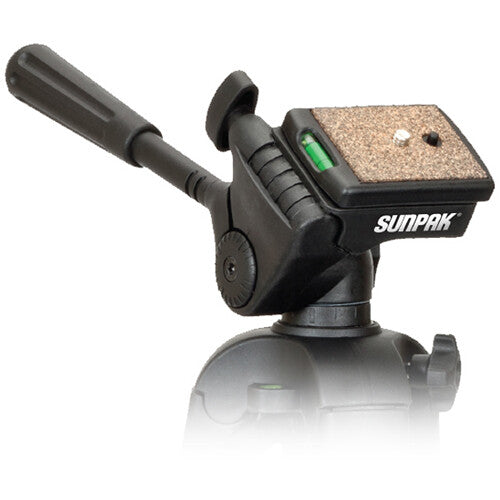 Sunpak Ultra7040TM Tri-Monopod 64.5 Pulgadas con Adaptadores para Smartphone y Cámara de Acción