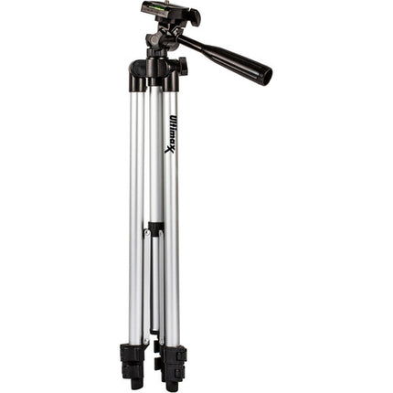 Ultimaxx UM-TR50 trípode de aluminio 50" con cabezal 3 vías y liberación rápida con funda