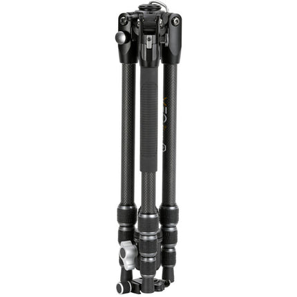 Vanguard VEO 3T 204CBP Trípode de Viaje Carbono 4 en 1 140 cm 4 Secciones con Cabezal Esférico y Mando Bluetooth