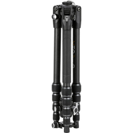 Vanguard VEO 3T 235CBP Trípode de Viaje Fibra de Carbono 61 Pulgadas 17.6 lb con Cabezal Esférico y Mando Bluetooth