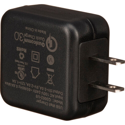 Cargador inalámbrico Qi 10W soporte carga rápida micro-USB 3W