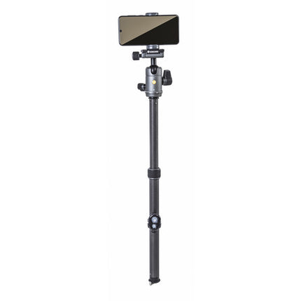 Vanguard VEO 3 GO 265HCB Trípode Monopie Fibra de Carbono 65.5" 22 lb Bluetooth
