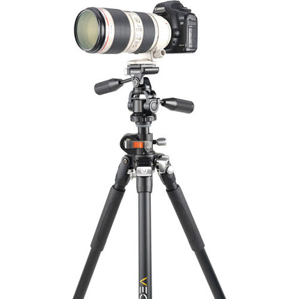 Vanguard VEO3+263APS Trípode de Aluminio 68.3" 22 lb con Cabezal 3 Vías PH-38S