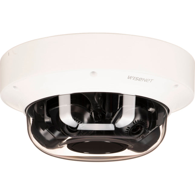 Hanwha Vision WiseNet P Series PNM-9084QZ1 Cámara Domo Red 8MP 4 Sensores 4x 3-6mm Zoom Óptico IP66