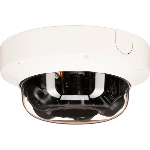 Hanwha Vision WiseNet P Series PNM-9084QZ1 Cámara Domo Red 8MP 4 Sensores 4x 3-6mm Zoom Óptico IP66