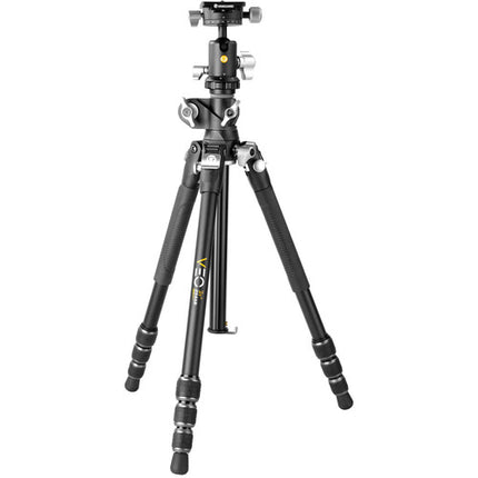 Vanguard VEO3T+234AB Trípode de Viaje de Aluminio 57.4 Pulgadas 22 lb capacidad