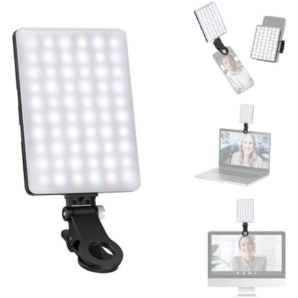 Neewer 60-LED Kit de Luz Móvil para Video con Batería 2000mAh y Modos Bi-Color
