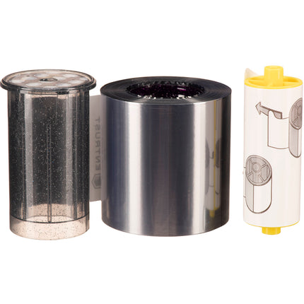 Entrust Black Ribbon Kit para Impresora de Tarjetas Sigma DS1 DS2 1000 Impresiones