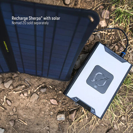 GOAL ZERO Sherpa 100AC Power Bank batería 25600mAh 100W salida AC