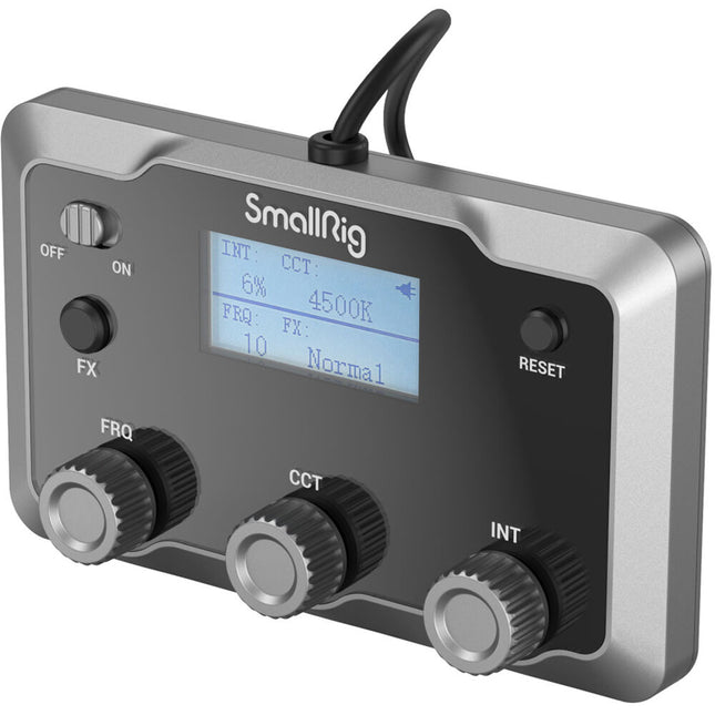 SmallRig Panel de Control para LED COB Video Monolights Pantalla LCD 2 Pulgadas Cable 9.8'