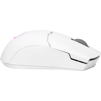 Cooler Master MM712 Ratón Gaming Inalámbrico 2.4 GHz Bluetooth 5.1 1000 Hz Blanco