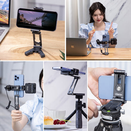 Ulanzi HP004 Soporte Plegable para Smartphone 2.36 a 3.74 Pulgadas Negro