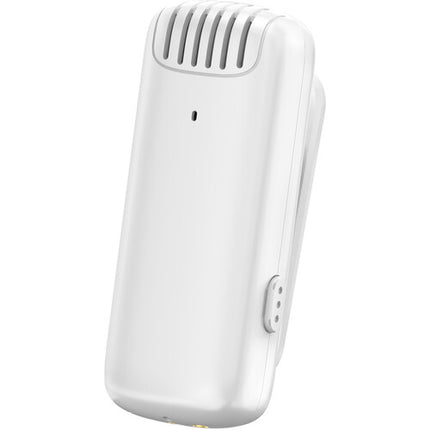 Ulanzi J12 Sistema de Micrófono Inalámbrico 2 Personas 65.6ft Alcance 6h Batería Blanco