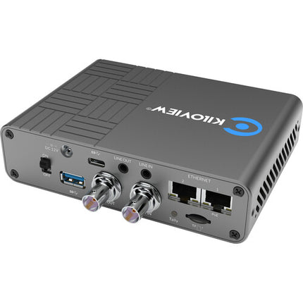 Kiloview N50 Convertidor Bidireccional 12G-SDI USB a NDI con Pantalla LCD y Control en Red