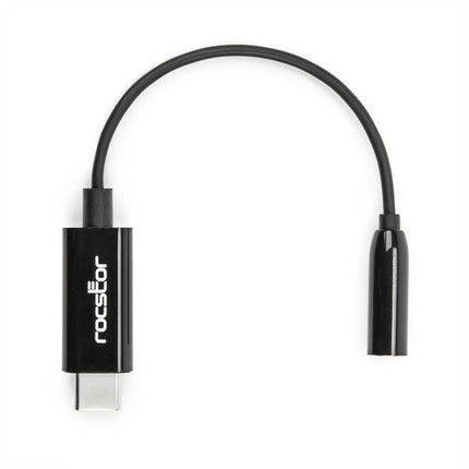 Rocstor Premium Adaptador USB-C a Audio 3.5mm 16 24 y 32 bits