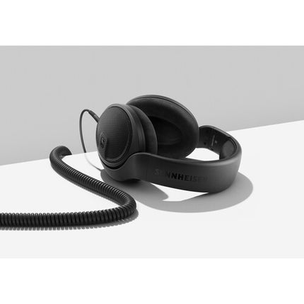 Sennheiser HD 400 PRO Auriculares de estudio Circumaurales con frecuencia 6 Hz-38 kHz y cable en espiral