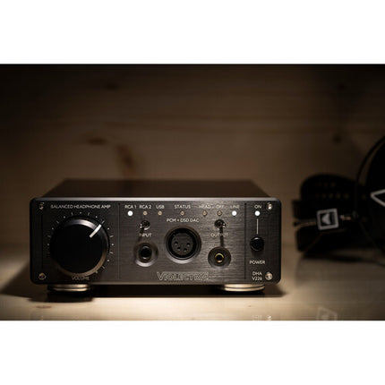 Violectric DHA V226 Amplificador de Auriculares Previo y DAC USB-C 384 kHz DSD256