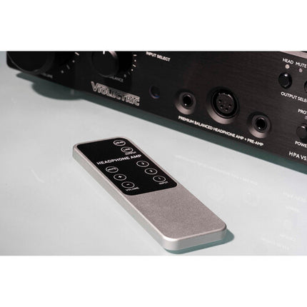 Violectric HPA V550 Pro amplificador de auriculares y preamplificador de escritorio con control remoto y 16-600 ohmios