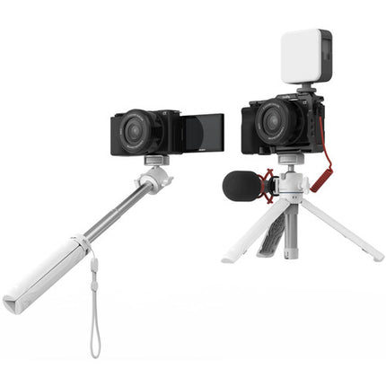 Smallrig simorr Vigor VT-15 trípode vlog blanco altura máxima 19 pulgadas capacidad 3.3 lb