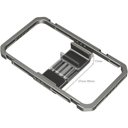 SmallRig Universal Mobile Phone Cage para Smartphones 2.2 a 3.5 pulgadas con Monturas 1/4"-20 y Cold Shoe