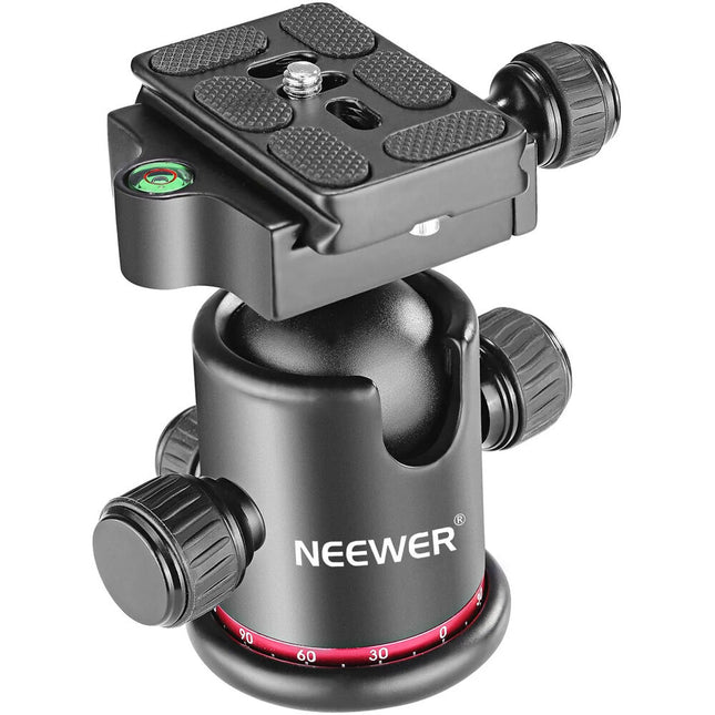 Neewer GM-MT Cabezal Esférico con Placa QR Arca Tipo 17.6 lb de carga