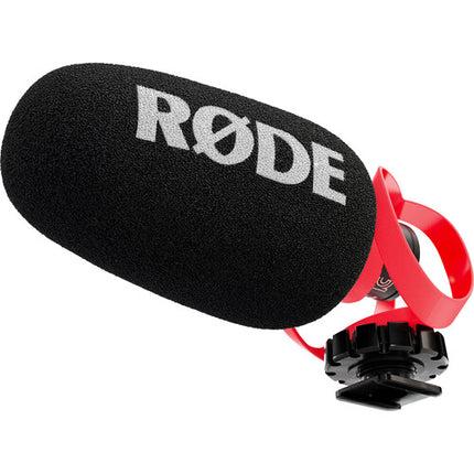 RODE VideoMicro II Micrófono Shotgun Ultracompacto para Cámara y Smartphone con Boompole de 7.2' y Cable de 20'