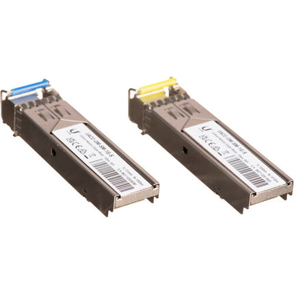 Ubiquiti Transceptor SFP Bi-Direccional Single-Mode LC 20 Pack 1.25 Gb/s 1.9 Millas