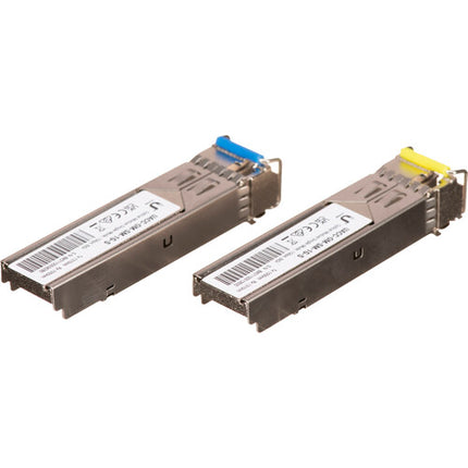 Ubiquiti Transceptor SFP Bi-Direccional Single-Mode LC 20 Pack 1.25 Gb/s 1.9 Millas