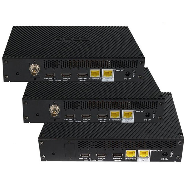 Bolin Technology D20H Dante AV Kit Transceptores HDMI SDI 4K60 UHD