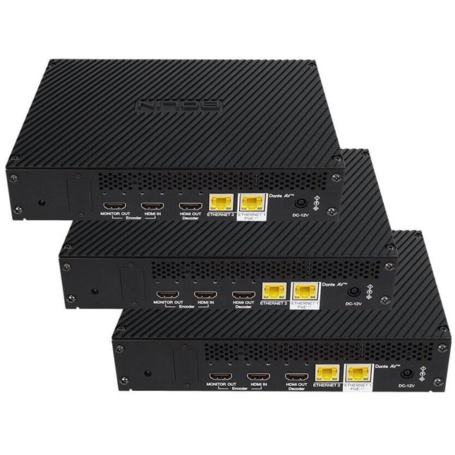 Bolin Technology D20H Transceptor AV Dante HDMI 4K60 UHD 3 unidades