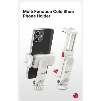 Ulanzi ST-06S Soporte para Smartphone 2.4-3.5 Pulg 180° Inclinación 360° Rotación