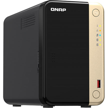 QNAP 16TB TS-264 NAS caja 2 bahías 2x8TB 7200rpm SATA III