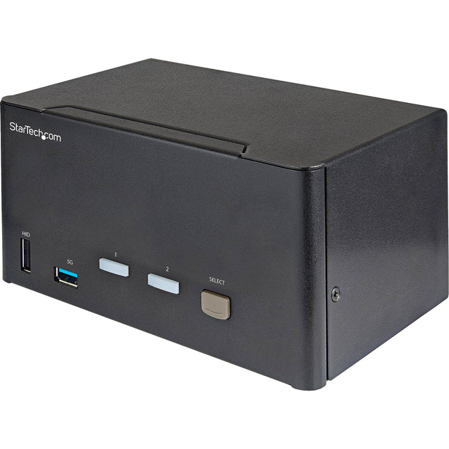 StarTech 2-Port KVM Switch para Tres Monitores 4K 60 Hz con Audio