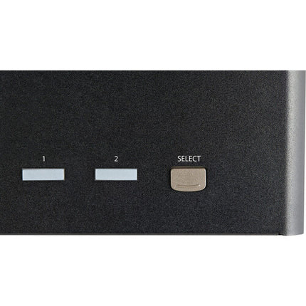 StarTech 2-Port KVM Switch para Tres Monitores 4K 60 Hz con Audio