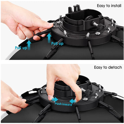 Neewer Rapid Octagonal Softbox para Flash 65 cm con Difusores y Bolsa de Transporte