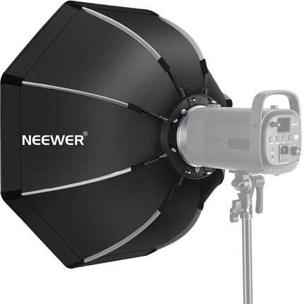 Neewer Softbox Octagonal 25.6 Pulgadas con Montura Bowens y Bolsa de Transporte