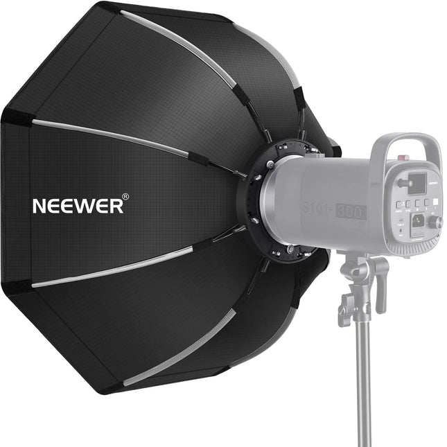 Neewer Softbox Octagonal 25.6 Pulgadas con Montura Bowens y Bolsa de Transporte