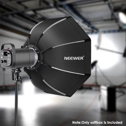 Neewer Softbox Octagonal 25.6 Pulgadas con Montura Bowens y Bolsa de Transporte