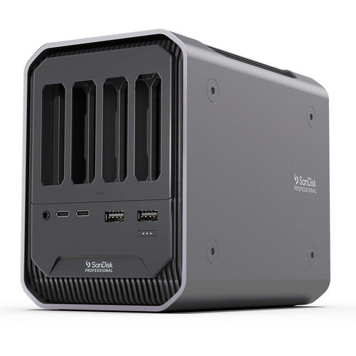 SanDisk PRO-DOCK 4 estación de acoplamiento Thunderbolt 3 87W 4 ranuras lectoras
