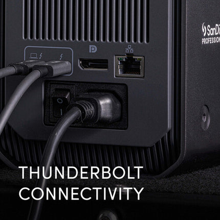 SanDisk PRO-DOCK 4 estación de acoplamiento Thunderbolt 3 87W 4 ranuras lectoras