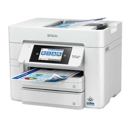 Epson WorkForce Pro WF-C4810 Impresora Multifunción Color 4800x2400 dpi con 4 Cartuchos T924