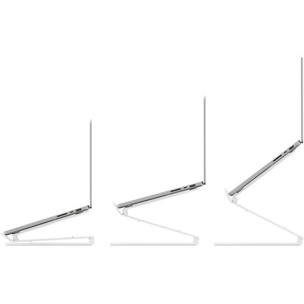 Twelve South Curve Flex Soporte para Portátil Blanco Ajustable 9.6 Pulgadas Incluye Funda de Neopreno