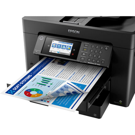 Epson WorkForce Pro WF-7840 Impresora Multifunción Inkjet 4800x2400 dpi Hasta 13x19 Pulgadas Kit Combo T812