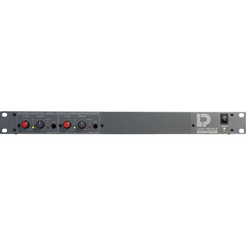 LAKE PEOPLE F388-2-D Amplificador de Auriculares 2 Canales 16-600 Ohm XLR