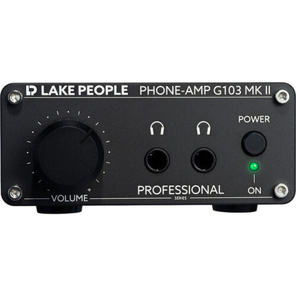 LAKE PEOPLE G103-P MKII Amplificador de Auriculares 2 Canales 8-600 Ohmios